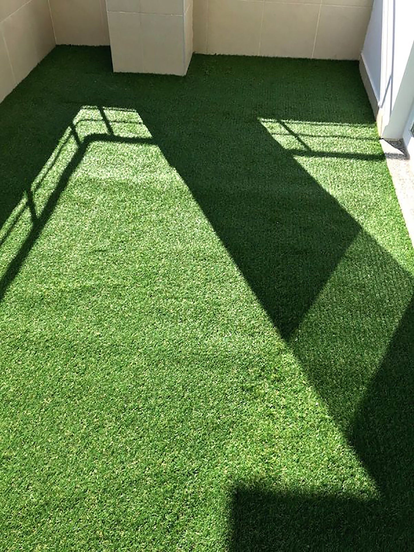 Custom Size Indoor / Outdoor Congrass Natural Look Turf Grass Runner Rug Carpet With Water Hole UV Protected Customize Turf Rug 79" Width