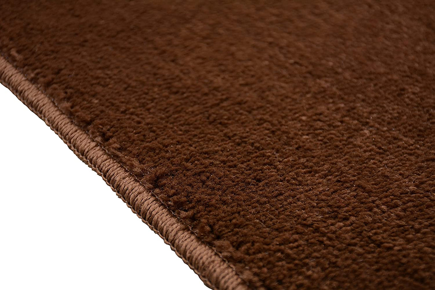 Machine Washable Custom Size Runner Rug Copper Brown Color Skid Resistant Rug Runner Customize Up to 50 Feet and 26 Inch Width Runner Rug