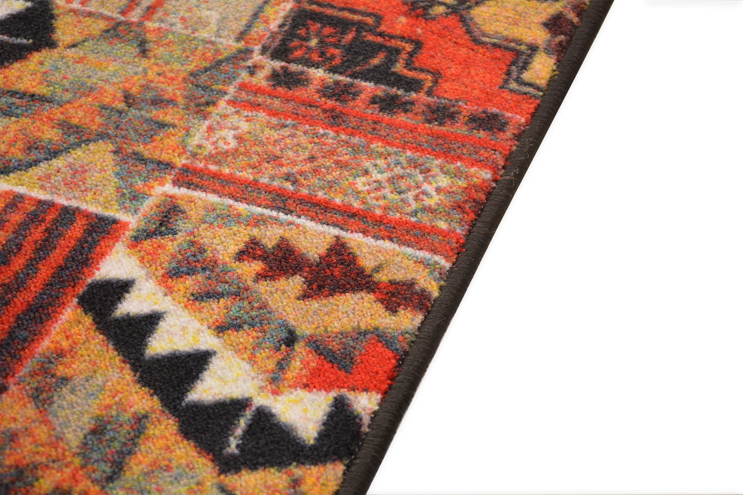 Custom Size Runner Rug Antique Patchwork Kilim Design Natural Cotton Backing Pick Your Own Size By Up to 50 Ft Length, 26", 35" Width