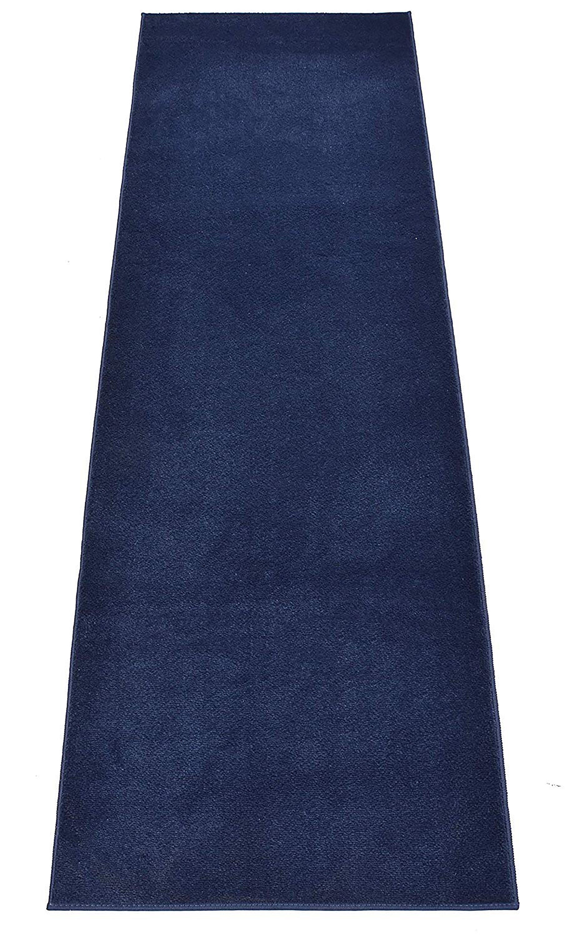 Machine Washable Custom Size Runner Rug Solid Navy Blue Color Skid Resistant Rug Runner Customize Up to 50 Feet and 36 Inch Width Runner Rug-4
