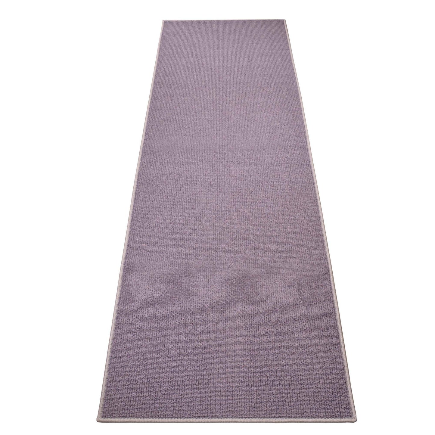 Machine Washable Custom Size Runner Rug Berber Solid Grey Skid Resistant Cut To Size Area rug Runners Customize By Feet and 26 inch Width